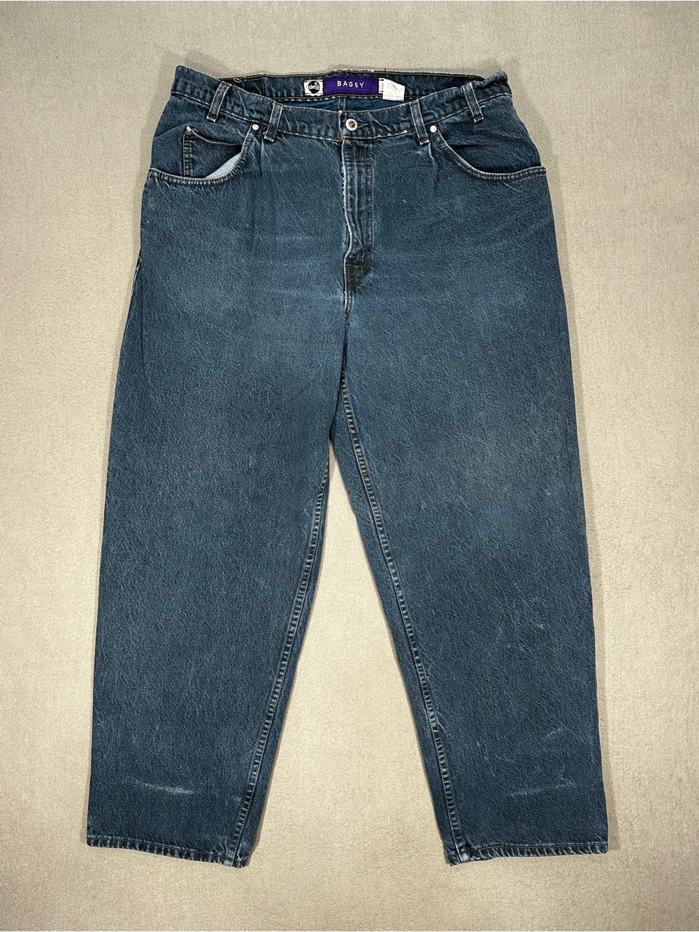 Vintage Levi’s SilverTab Baggy Jeans Mens 36x30 Made USA Blue Denim